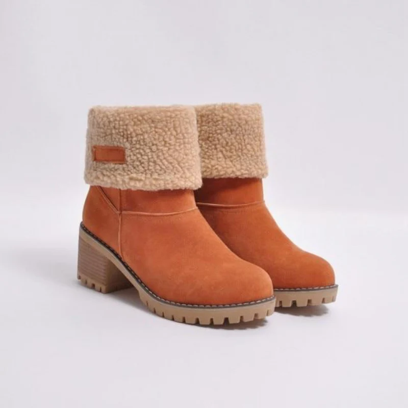 Warme gefütterte Damenstiefel für den Winter - Image 13