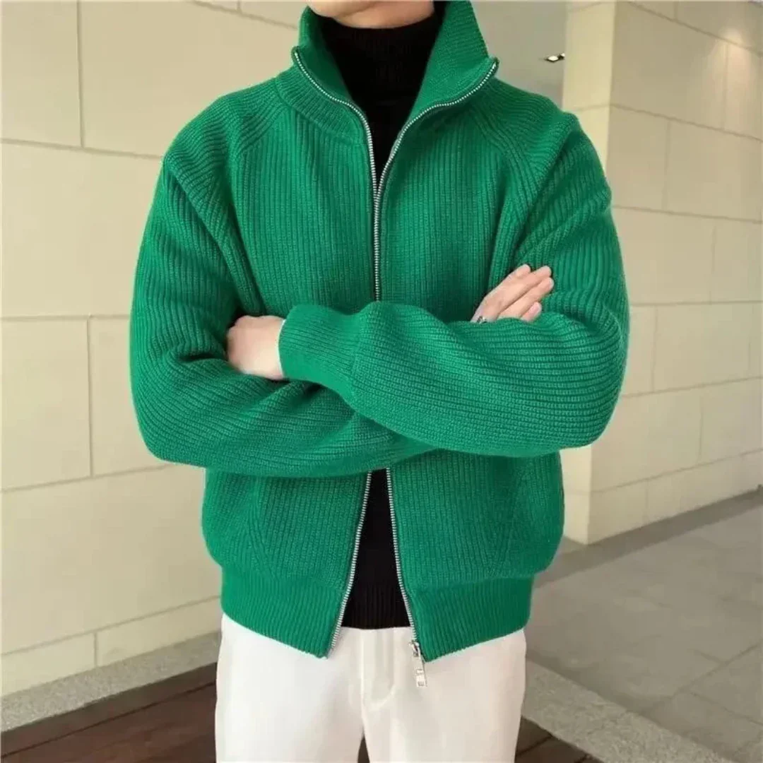 Warme Herren-Strickjacke für den Winter - Image 2