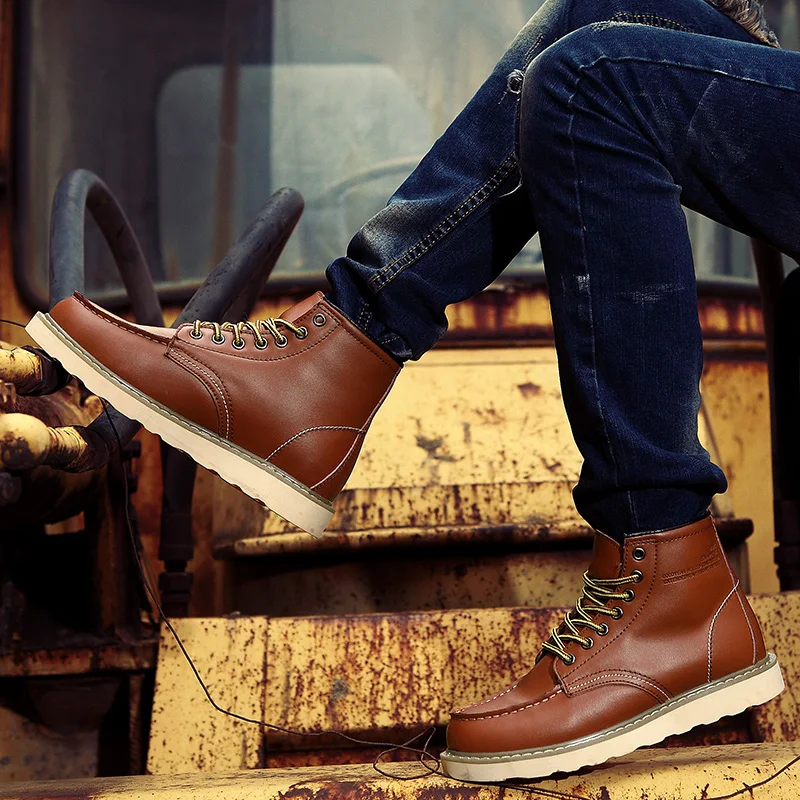 Retro Winterstiefel für Herren | Warm & Robust - Image 3