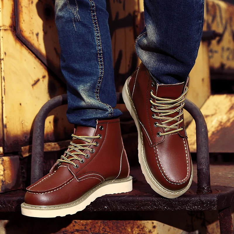Retro Winterstiefel für Herren | Warm & Robust - Image 4