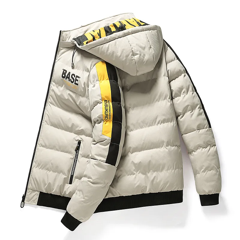 Warme Daunen Winterjacke für Herren - Image 3