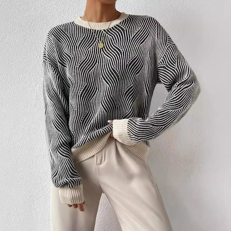 Warmer Damen-Strickpullover mit Rollkragen - Image 3
