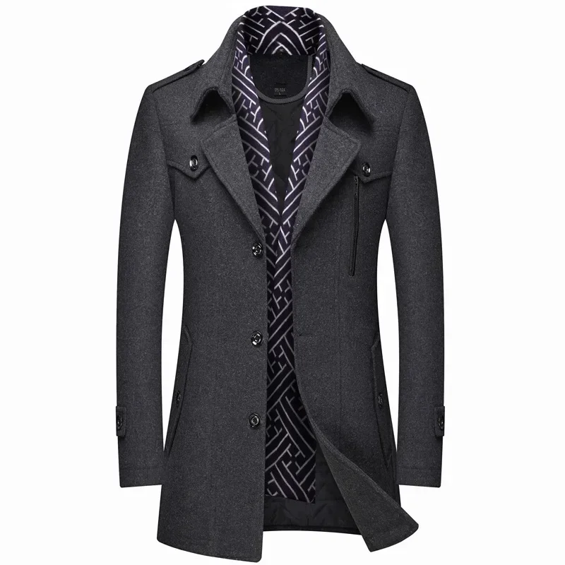 Warmer Wintermantel für Männer | Elegant & Funktional - Image 2