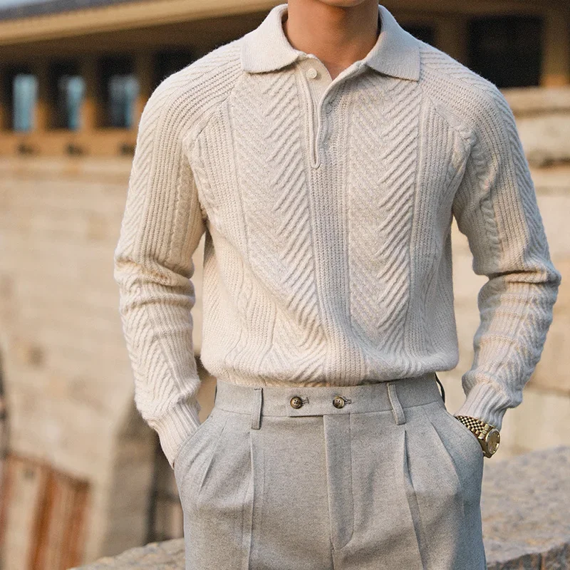 Warmer Winterpullover für Herren mit lässigem Schnitt - Image 3