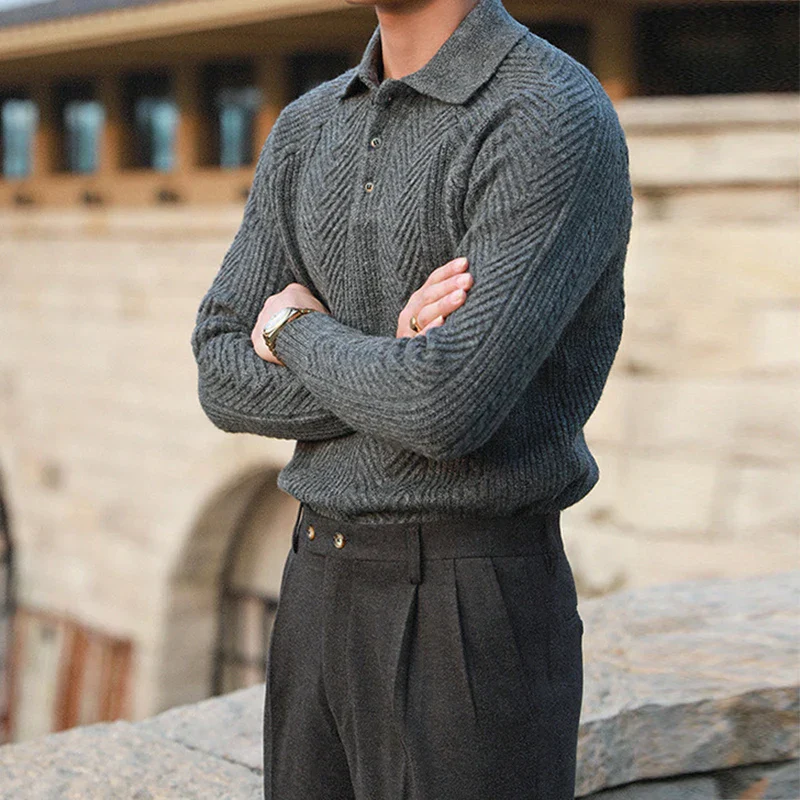 Warmer Winterpullover für Herren mit lässigem Schnitt - Image 6