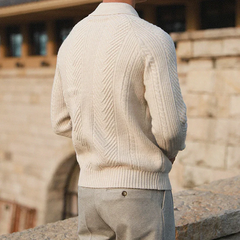 Warmer Winterpullover für Herren mit lässigem Schnitt - Image 7