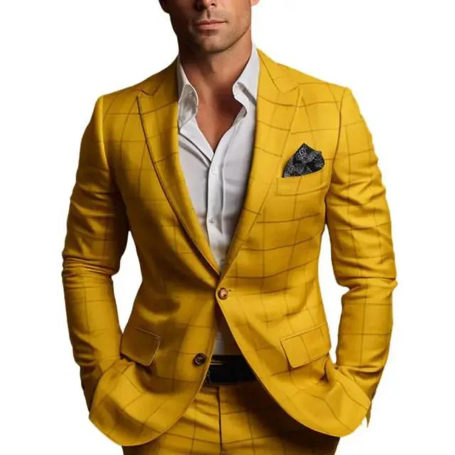 Elegantes Herren Sakko mit Karomuster - Image 5
