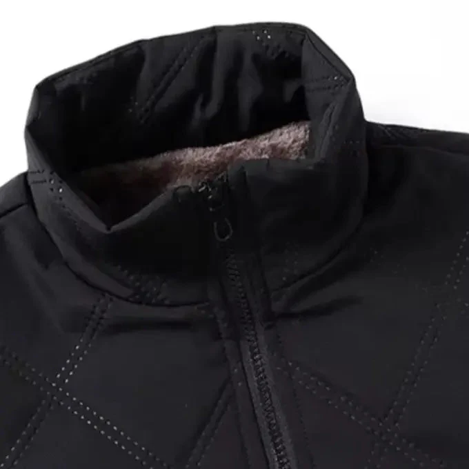 Windichte Herren Winter Jacke mit Fleece Innenfutter - Image 4