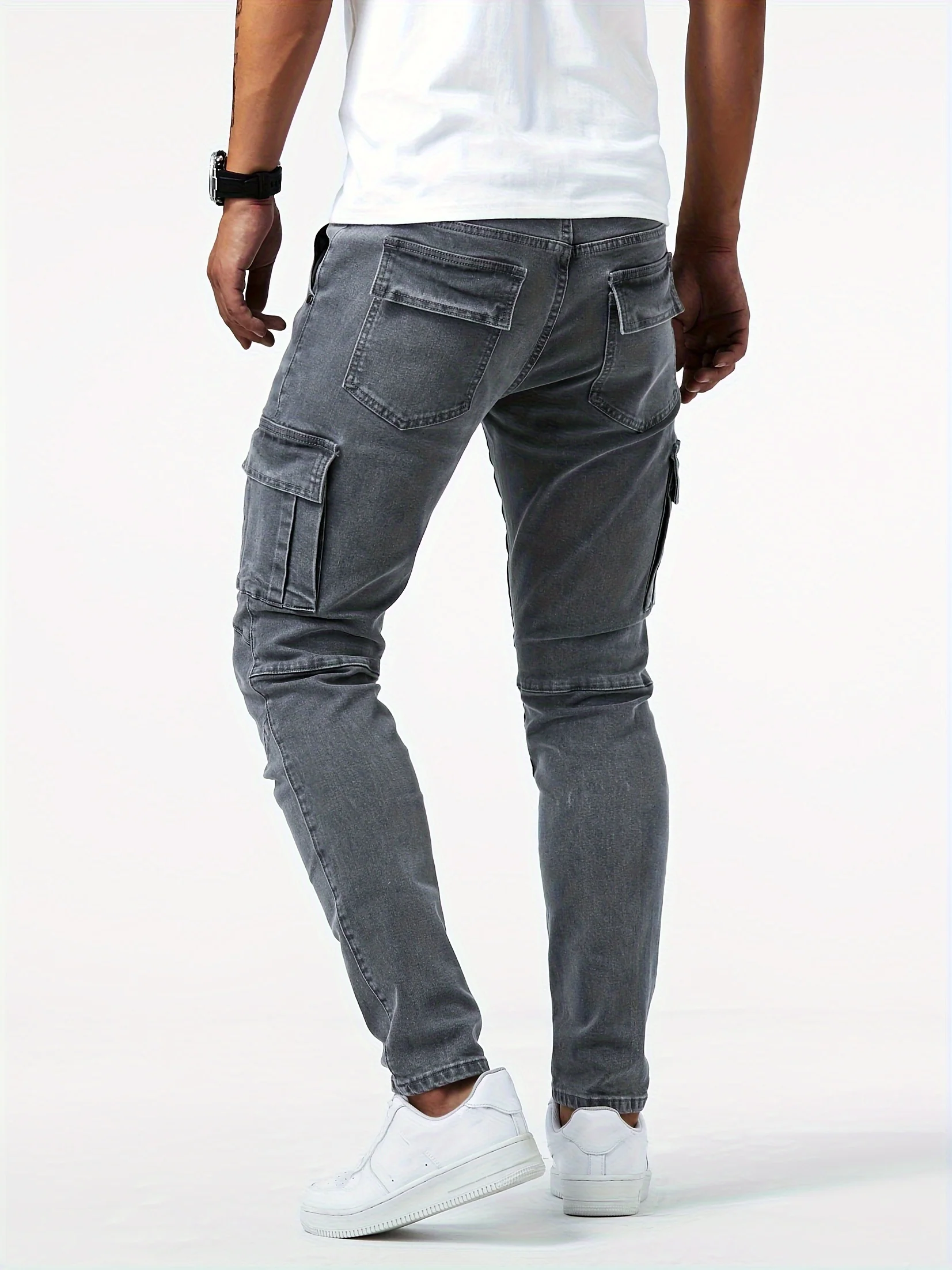 Funktionale & Stylische Herren Cargo Stretch-Hose - Image 10