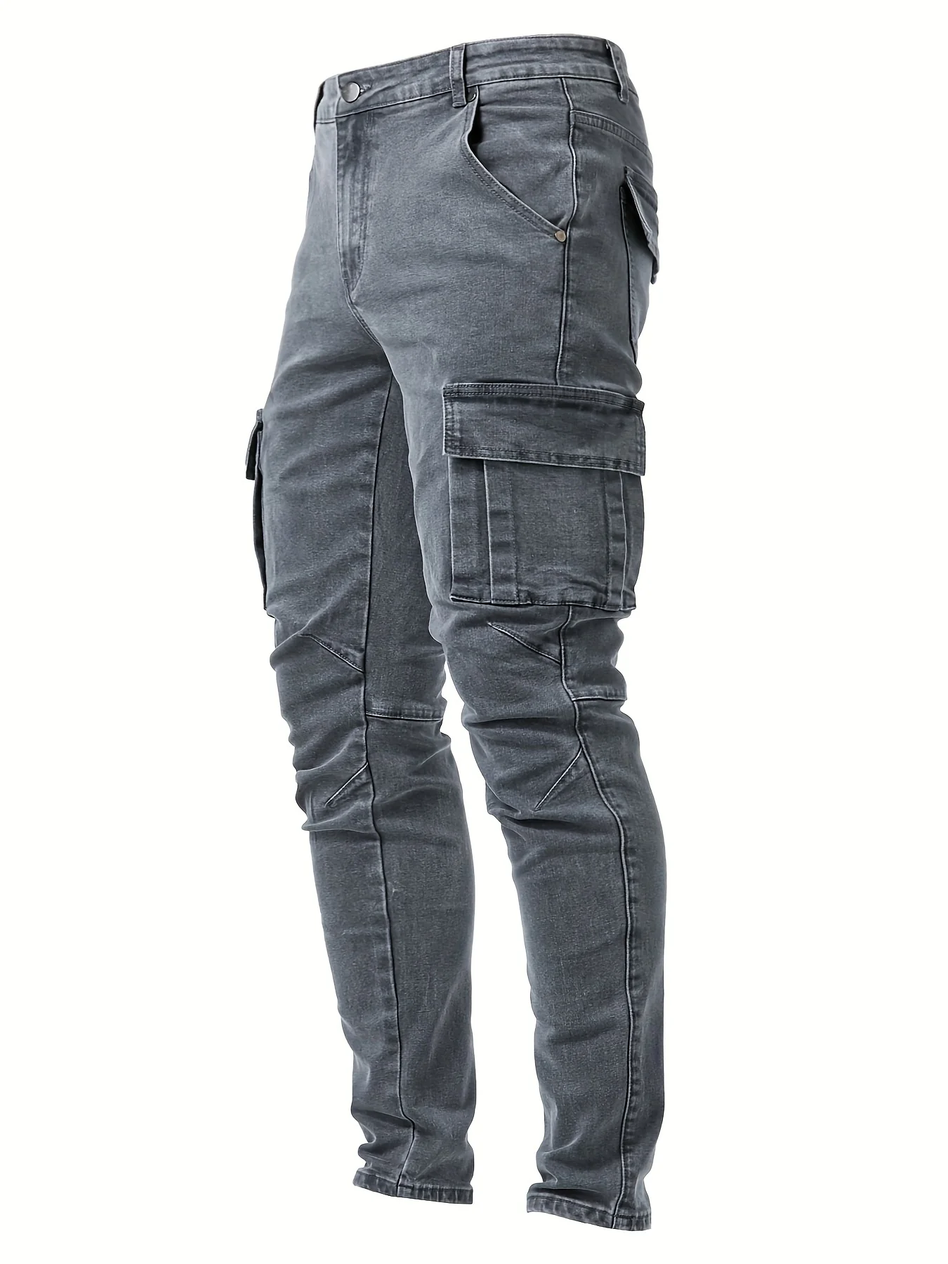 Funktionale & Stylische Herren Cargo Stretch-Hose - Image 11