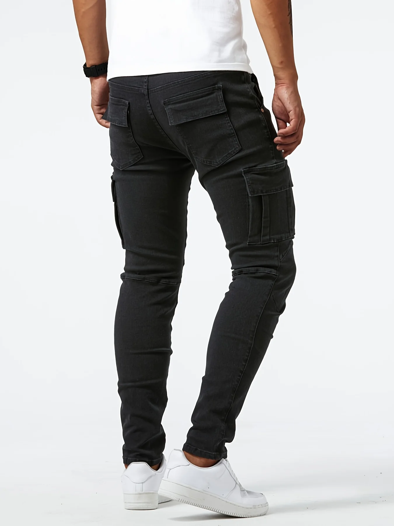 Funktionale & Stylische Herren Cargo Stretch-Hose - Image 3