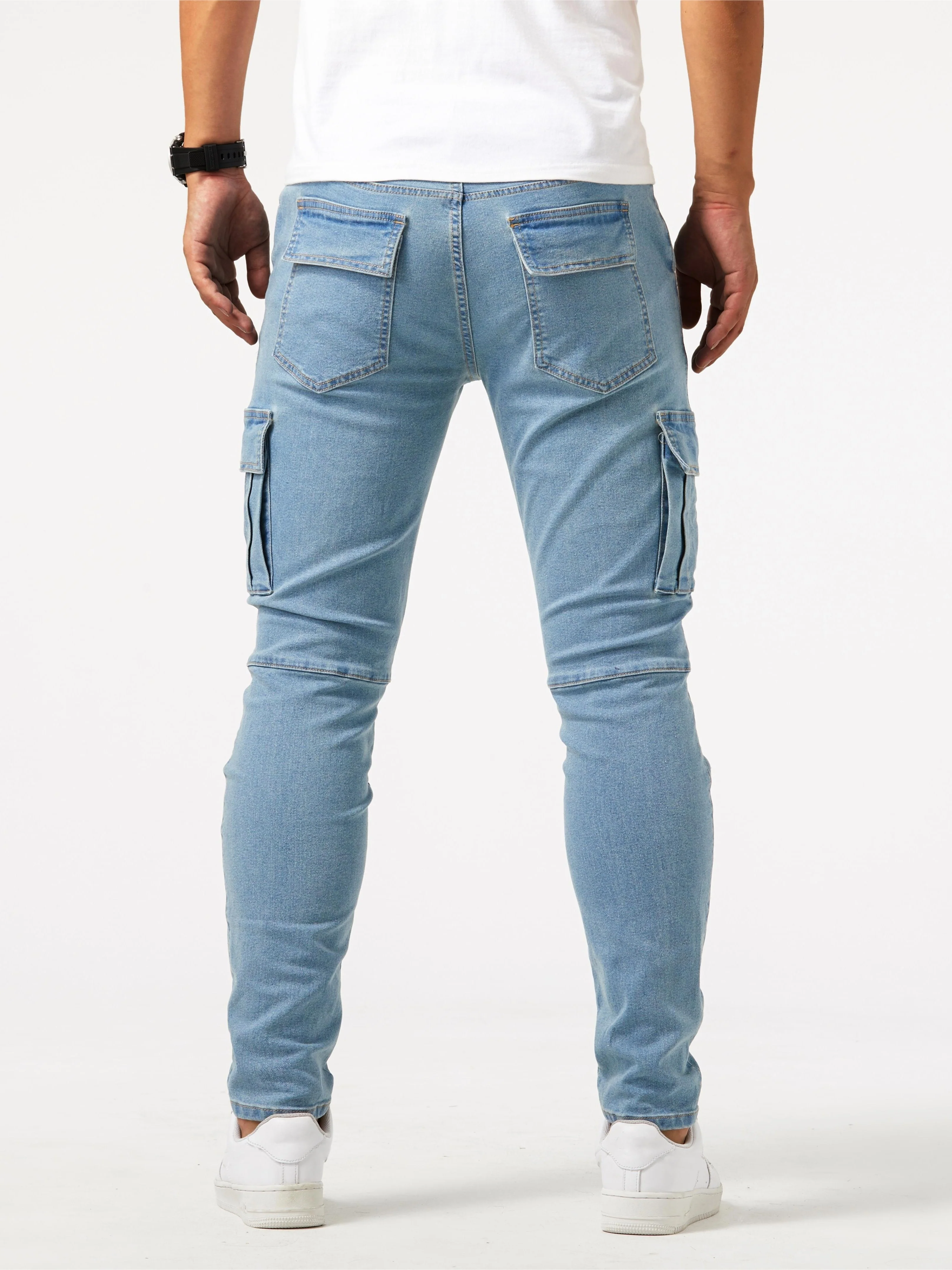 Funktionale & Stylische Herren Cargo Stretch-Hose - Image 5
