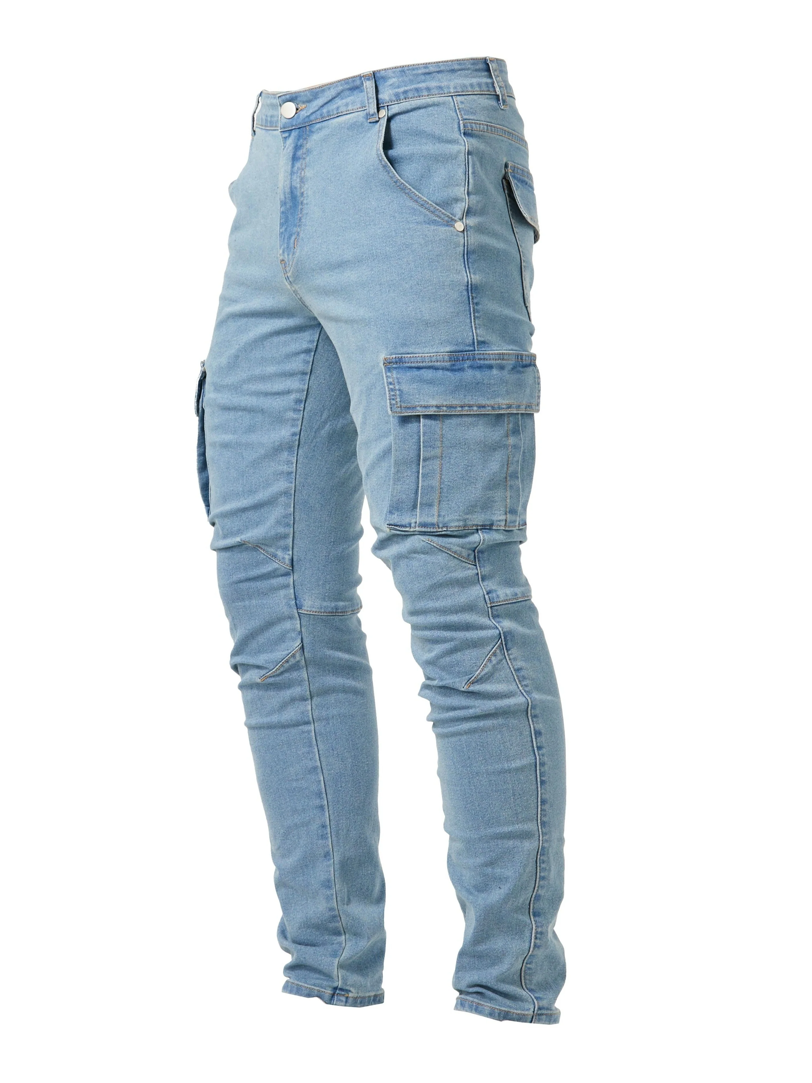 Funktionale & Stylische Herren Cargo Stretch-Hose - Image 6