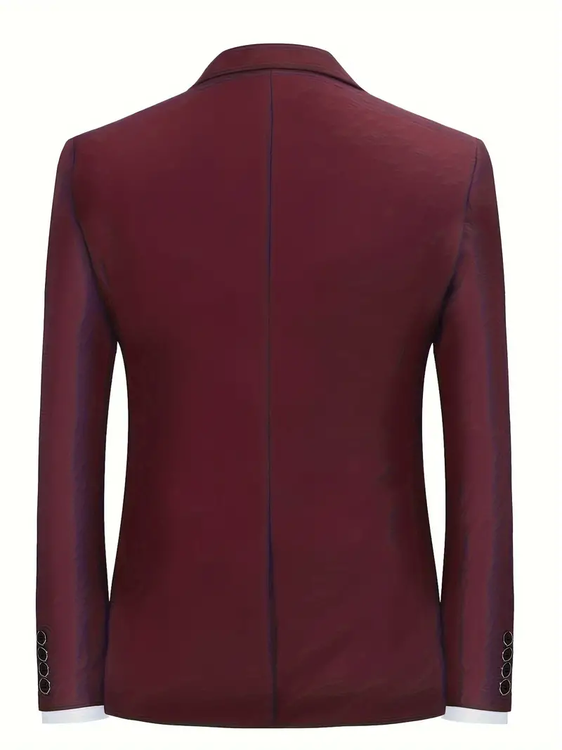 Zweiteiliger Herrenanzug: Business-Blazer und Hose, klassisch und stilvoll - Image 3