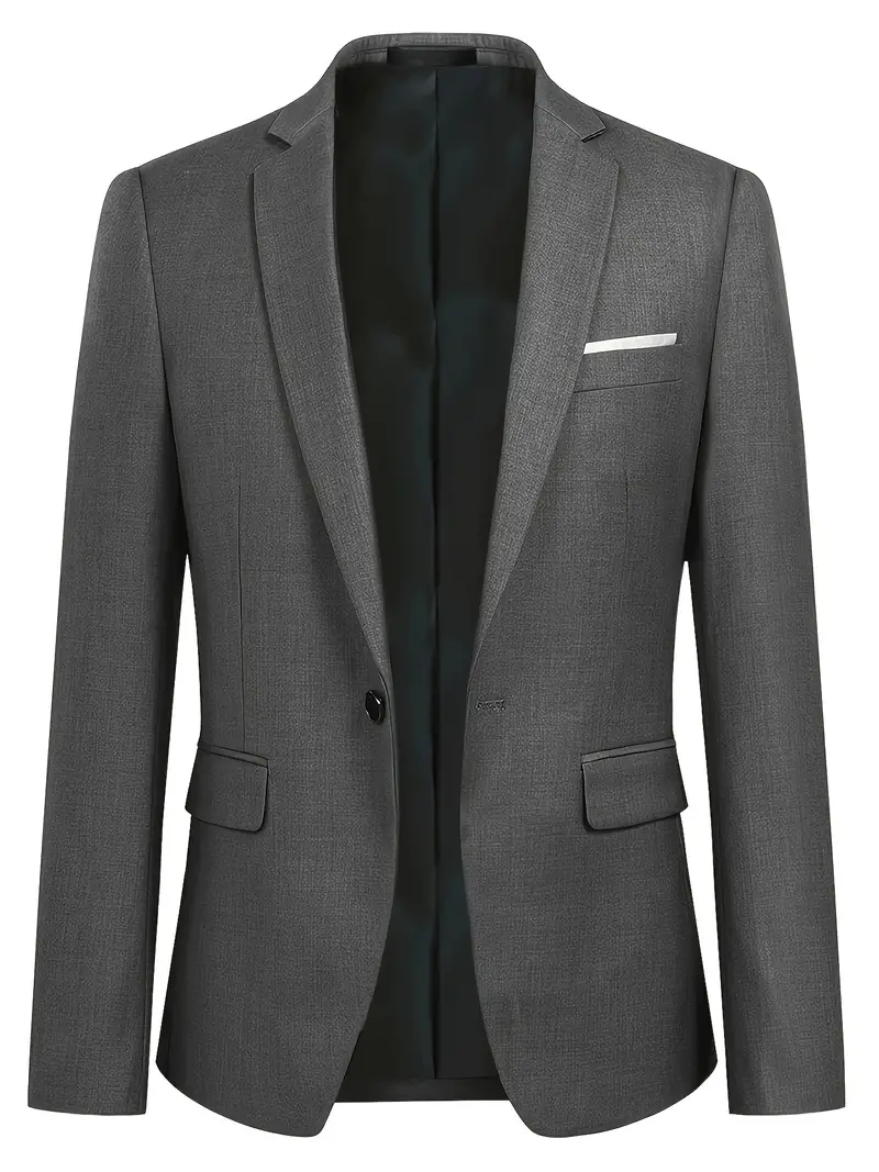 Zweiteiliger Herrenanzug: Business-Blazer und Hose, klassisch und stilvoll - Image 8